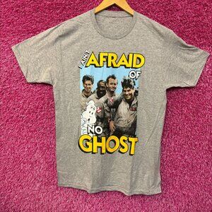 Ghostbusters I Aint Afraid of No Ghost Movie Promo Tee Medium